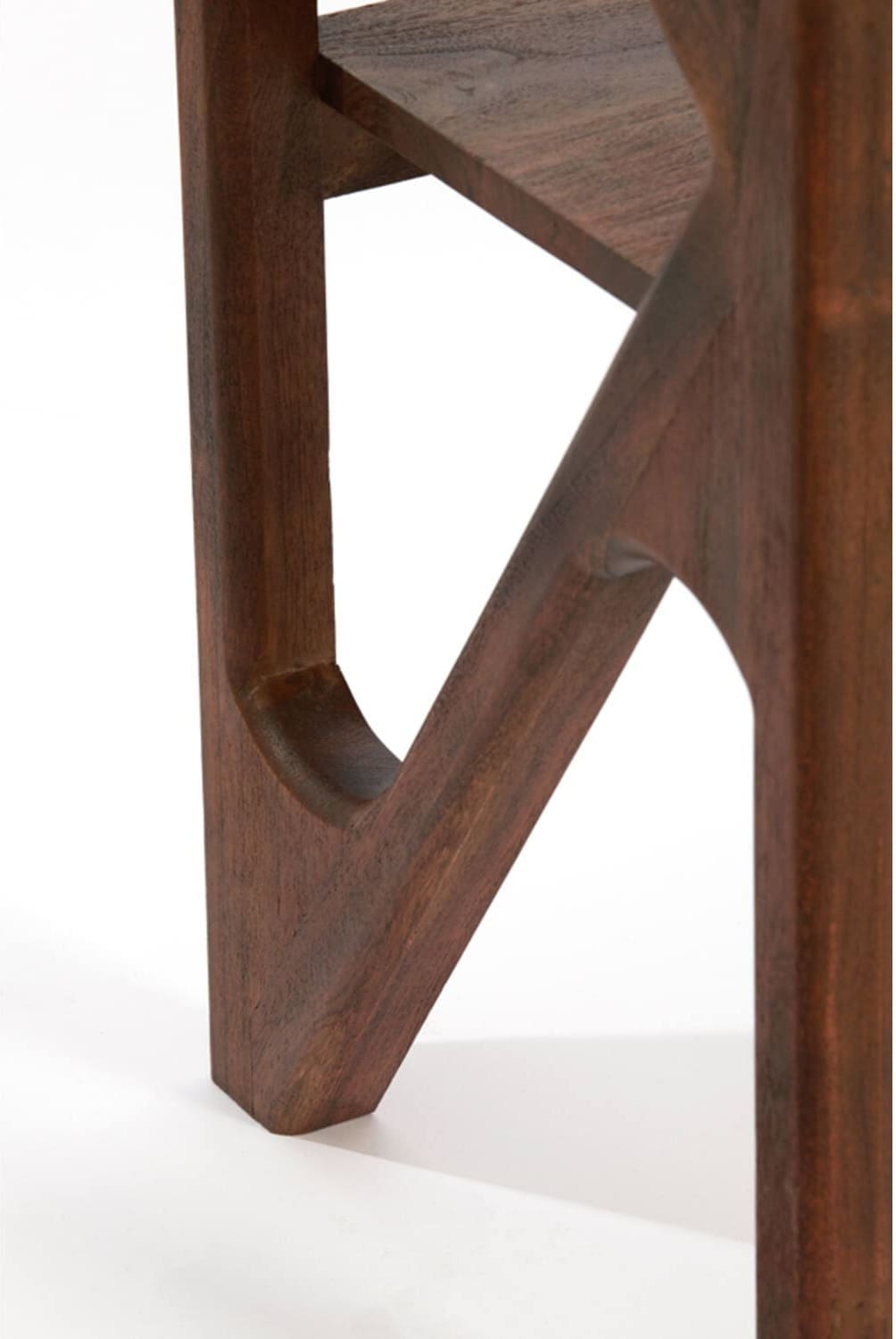Side Yuki - Acacia Hout+glas Light & Living Wandtafel 6785684