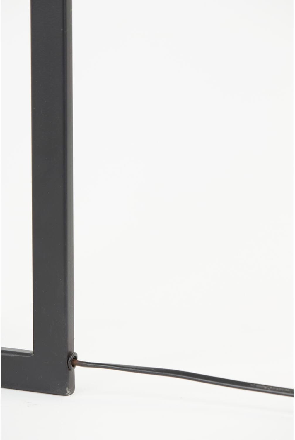 Vloerlamp Mace - Mat Zwart Light & Living Vloerlamp 8210612