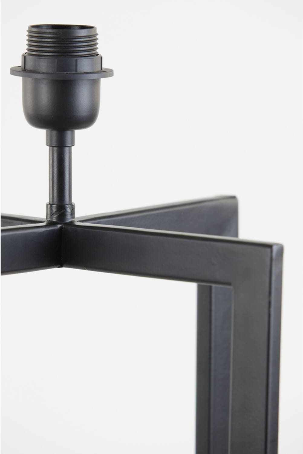 Vloerlamp Mace - Mat Zwart Light & Living Vloerlamp 8210612