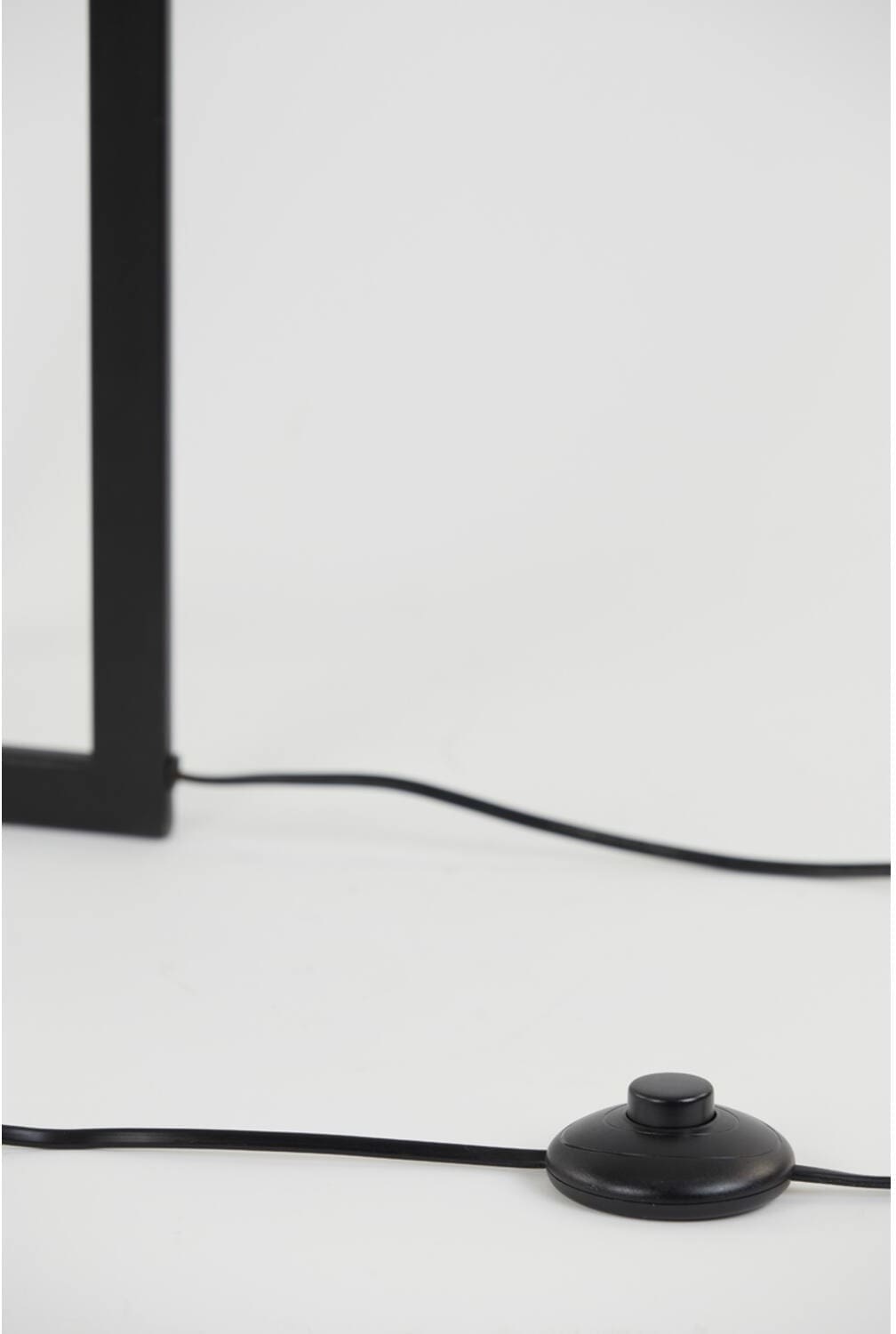 Vloerlamp Mace - Mat Zwart Light & Living Vloerlamp 8210612