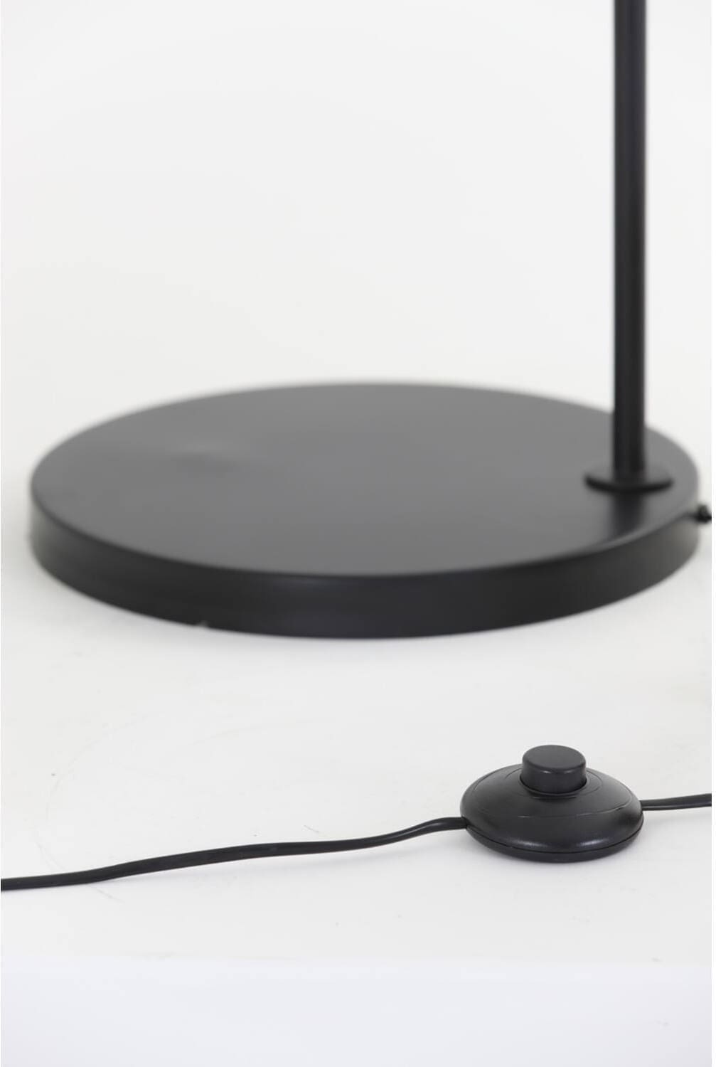 Vloerlamp Meya - Mat Zwart+goud Light & Living Vloerlamp 1859712