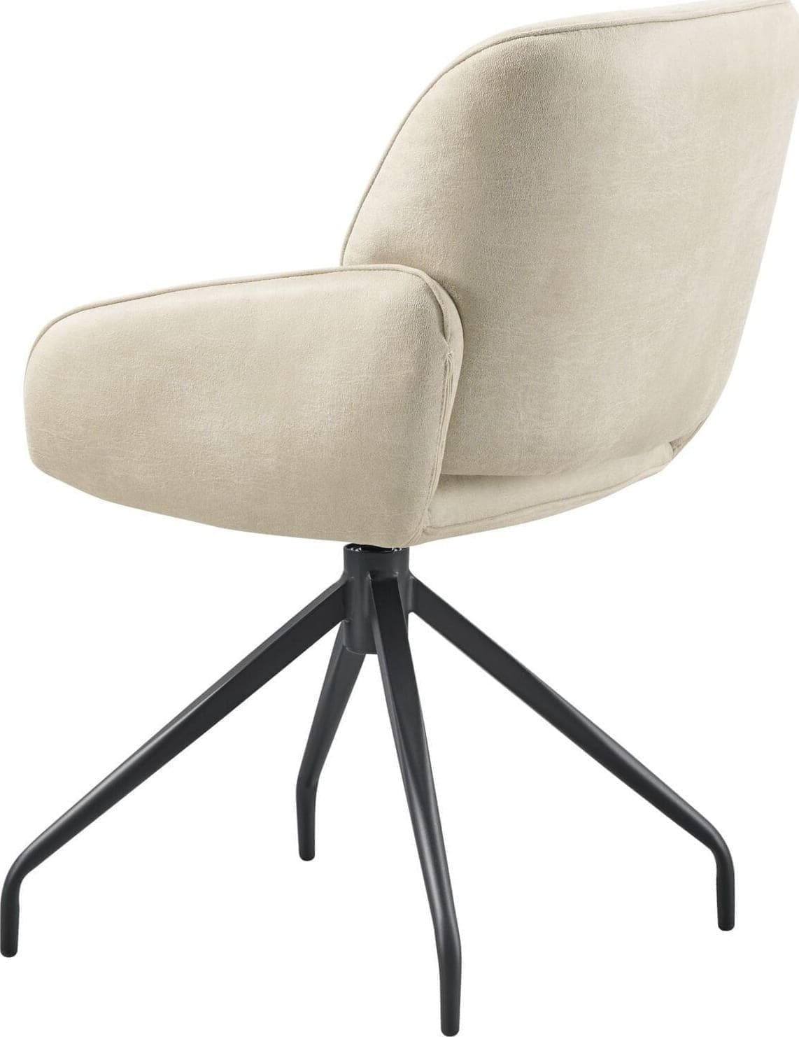 Profijt Meubel Armstoel Lusby draaibaar lichtbeige Beige|Wit Armstoel