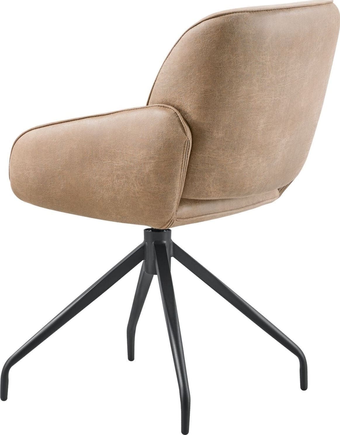 Profijt Meubel Armstoel Lusby draaibaar lichtbruin Bruin Armstoel