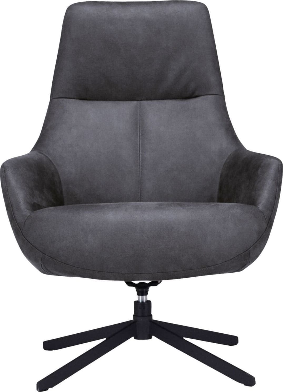 Profijt Meubel Draaifauteuil Kenmare donkergrijs Grijs|Antraciet Draaifauteuil