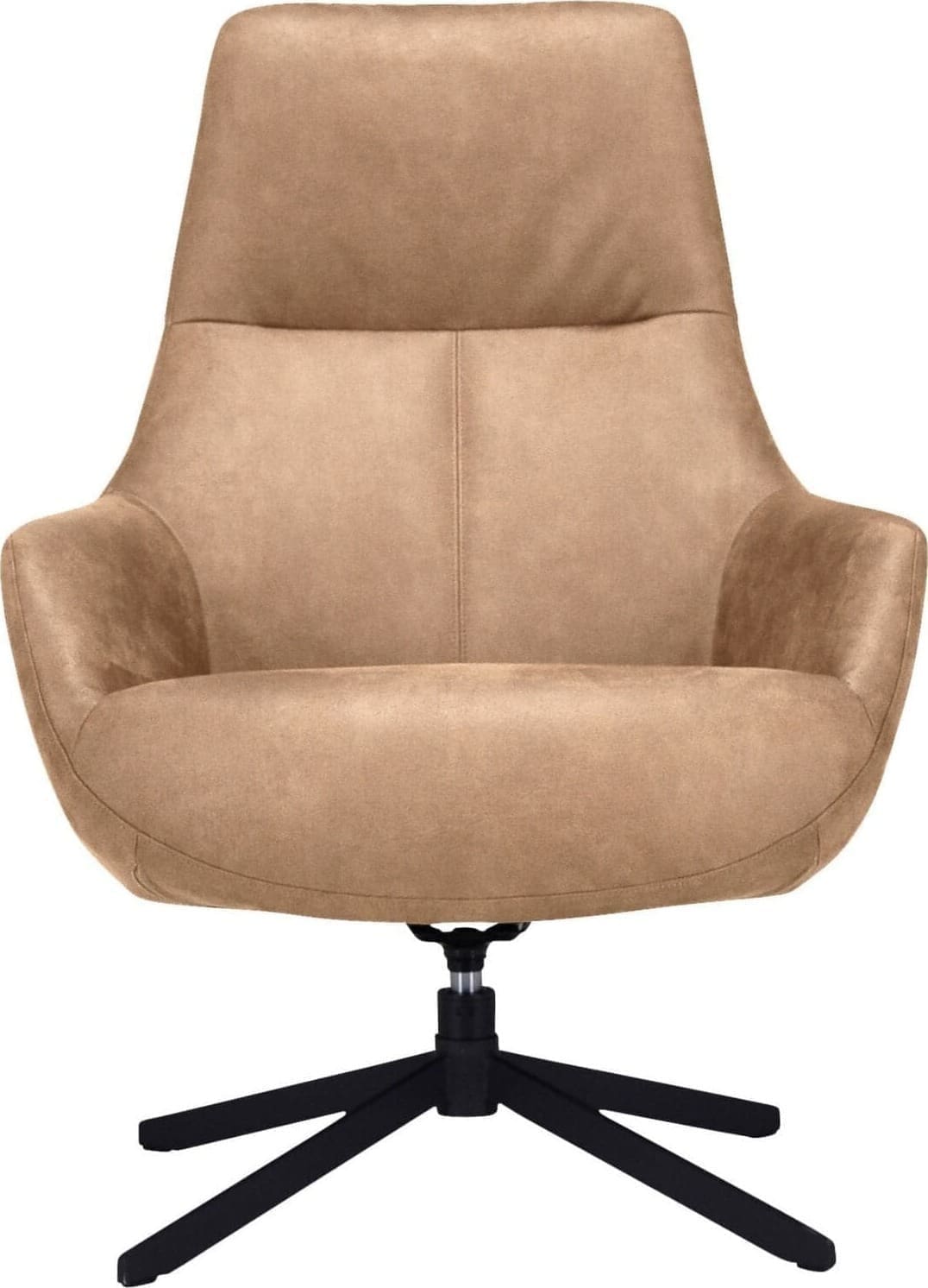 Profijt Meubel Draaifauteuil Kenmare lichtbruin Bruin Draaifauteuil