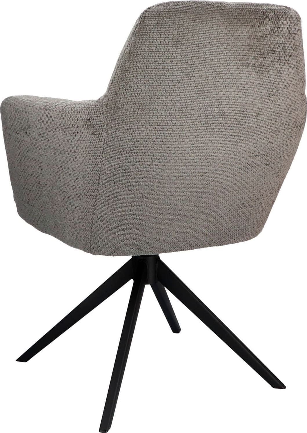 Pronto Wonen Armstoel Balestro grijs Grijs Eetkamerstoel