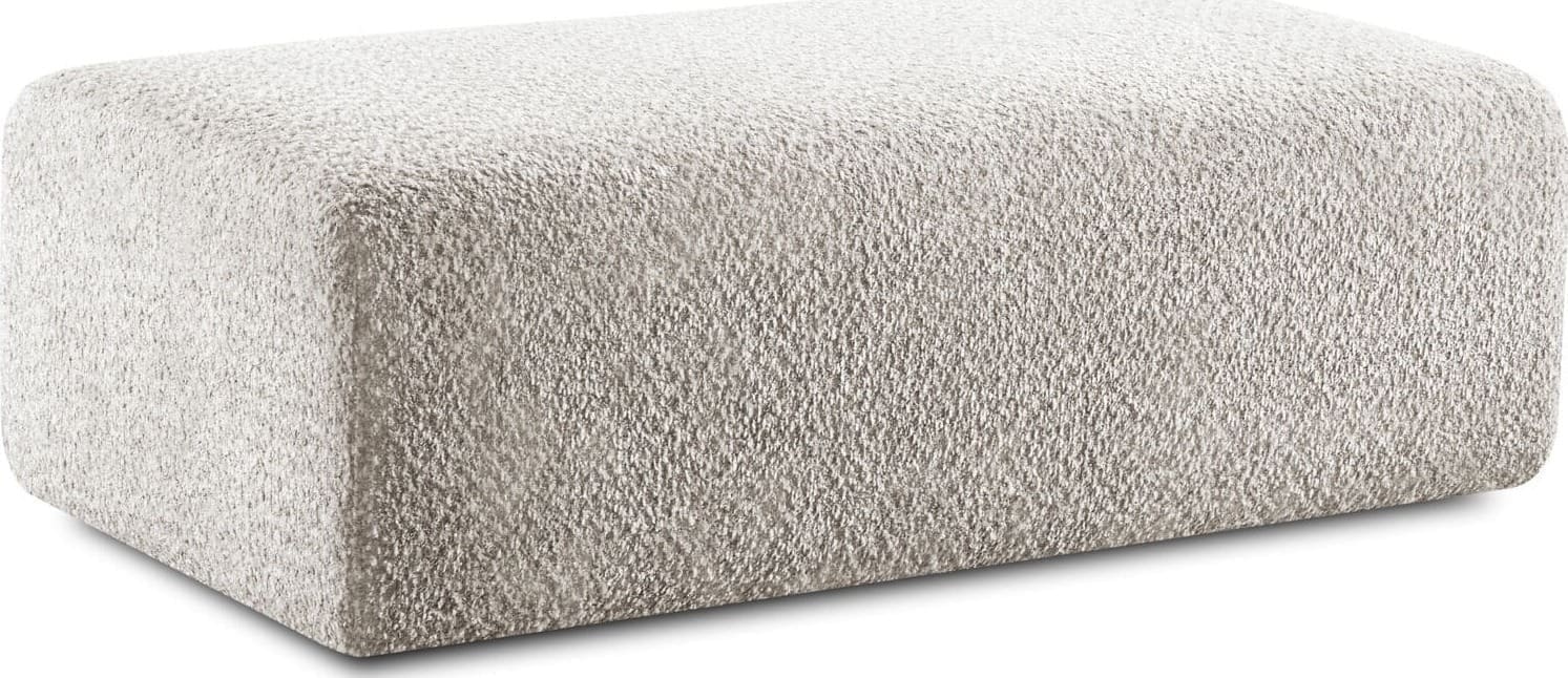 Pronto Wonen Hocker Lombardy grijs Grijs Bank