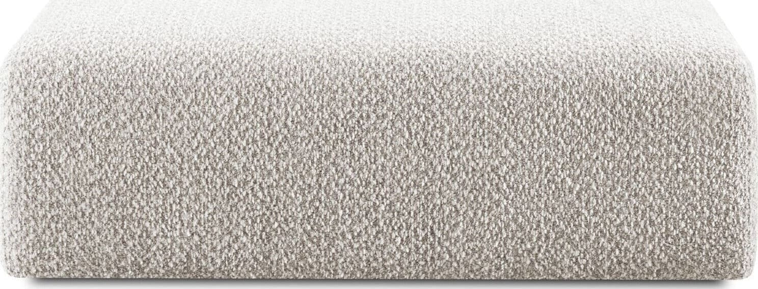 Pronto Wonen Hocker Lombardy grijs Grijs Bank