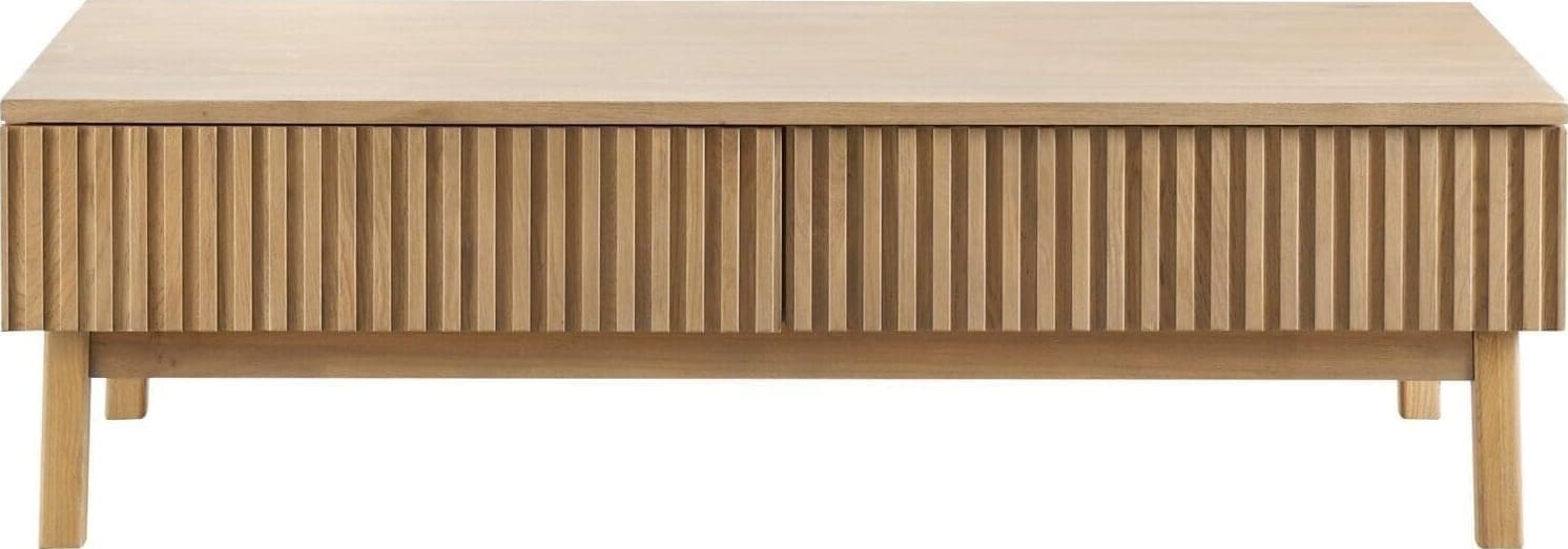 Pronto Wonen Salontafel Arrosto eikenhout 70x135 cm rechthoekig light roast Bruin Salontafel