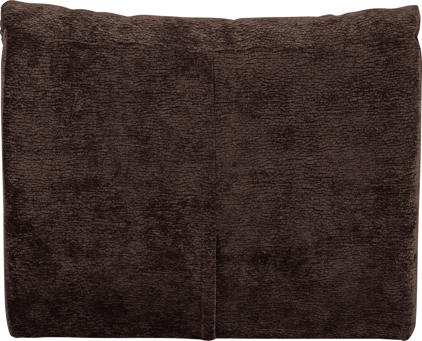 WOOOD Baggy 1-zitsbank 3d chenille donkerbruin Bruin Modulaire banken