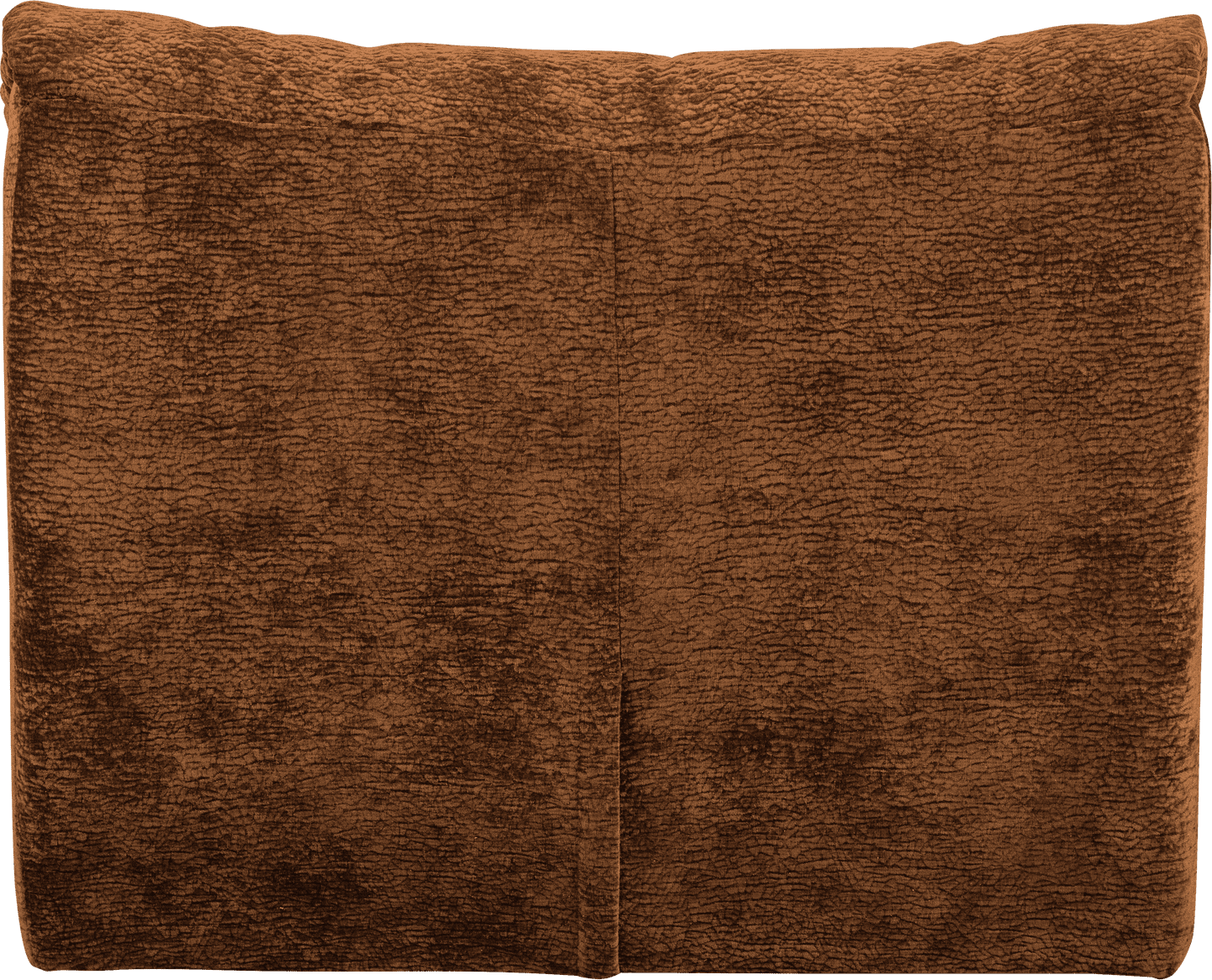 WOOOD Baggy 1-zitsbank 3d chenille middenbruin Bruin Modulaire banken
