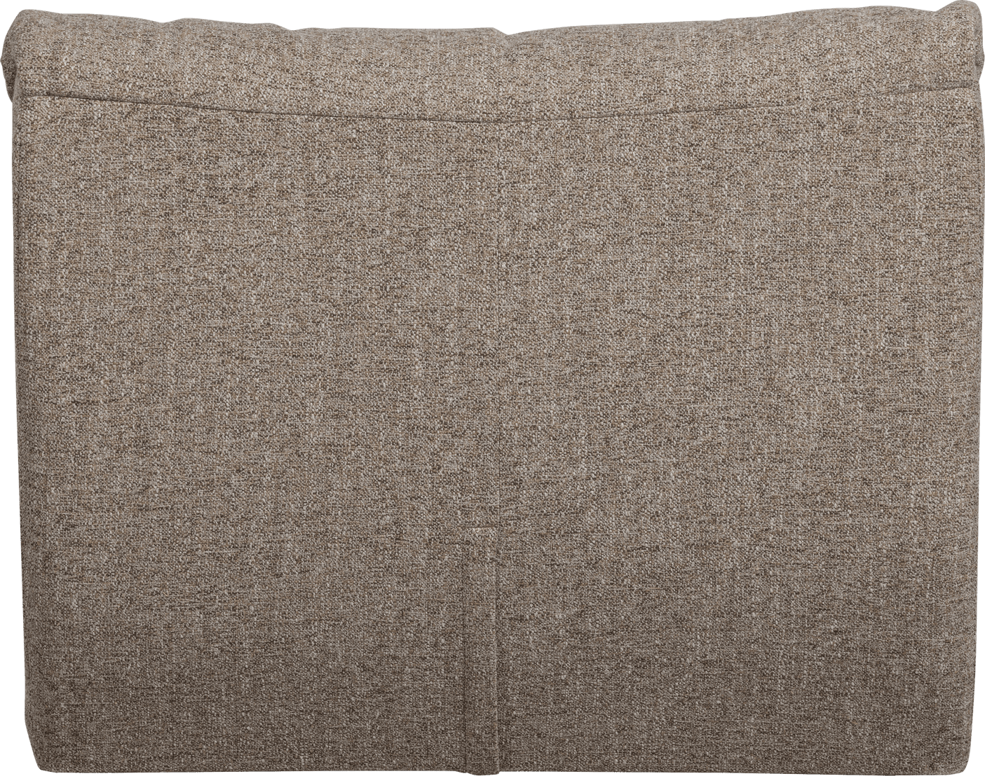 WOOOD Baggy 1-zitsbank geweven stof bruin melange Bruin Modulaire banken