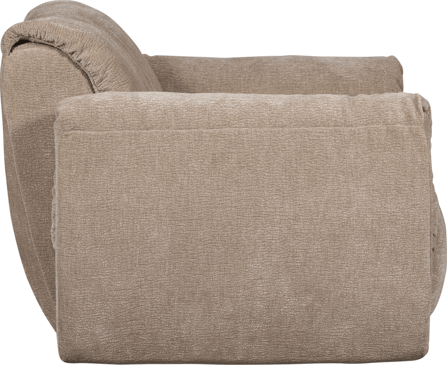 WOOOD Baggy loveseat 3d chenille zand Beige|Bruin 2-zitsbank