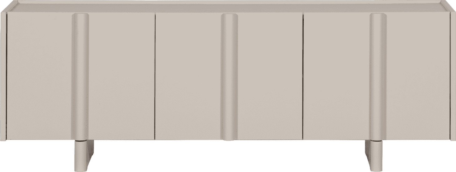 WOOOD Basu tv meubel 152cm grenen dust Paars Tv-meubel|Tv-dressoir