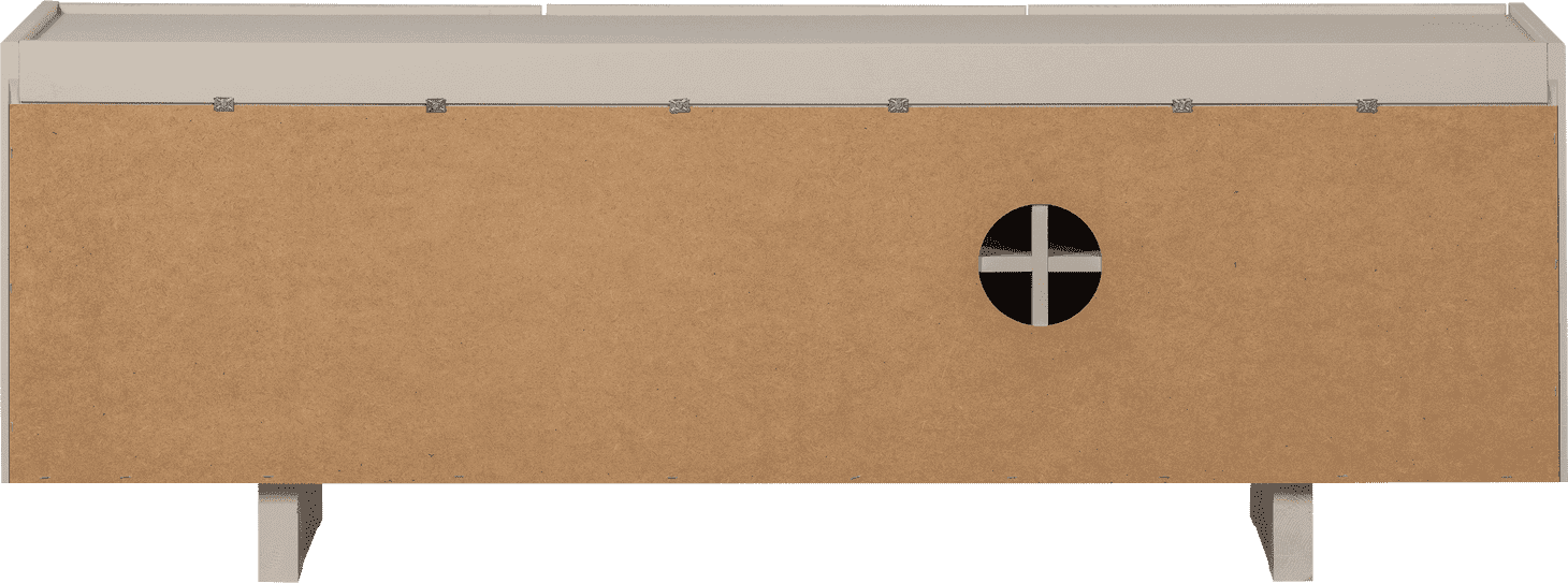 WOOOD Basu tv meubel 152cm grenen dust Paars Tv-meubel|Tv-dressoir