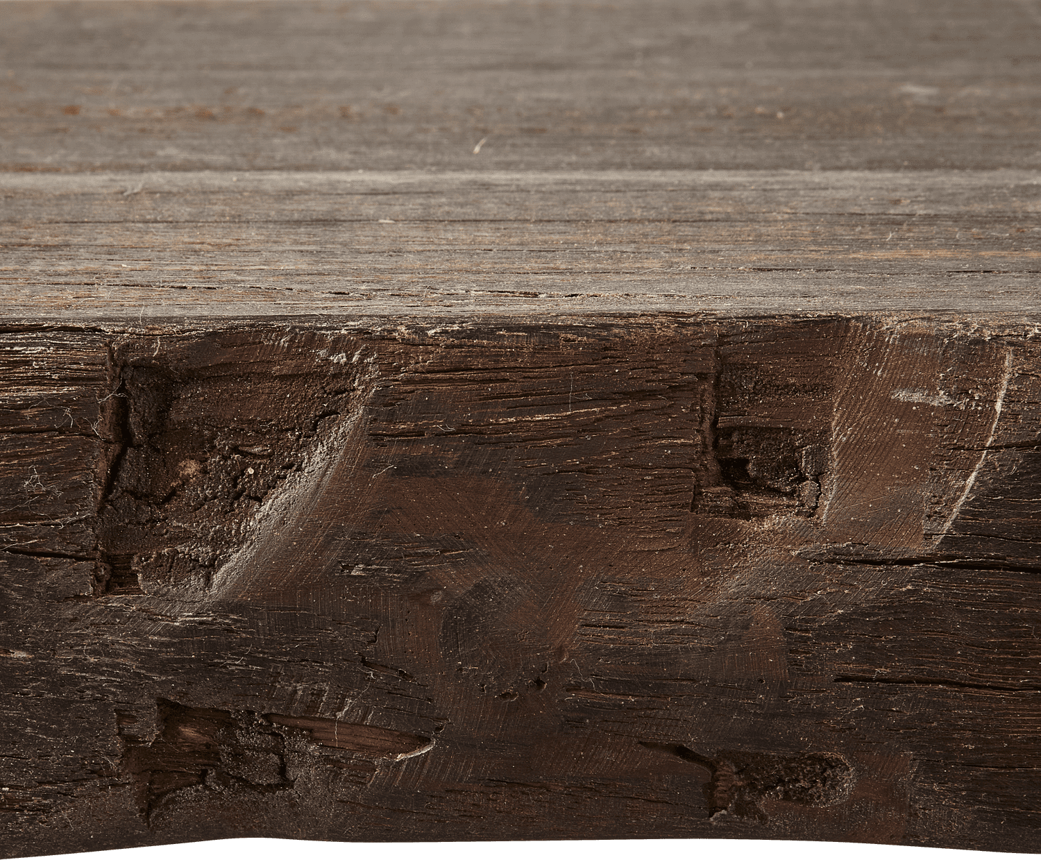 WOOOD Clyde bankje hout donkerbruin Bruin 2-zitsbank