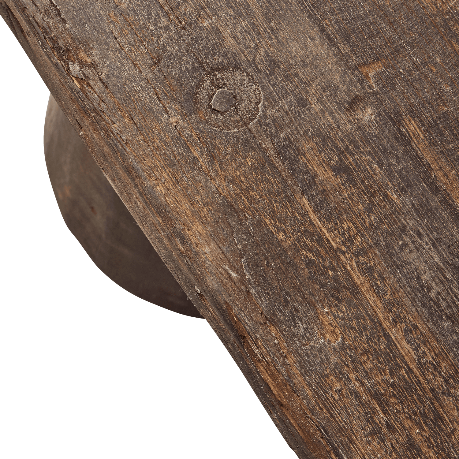 WOOOD Clyde bankje hout donkerbruin Bruin 2-zitsbank