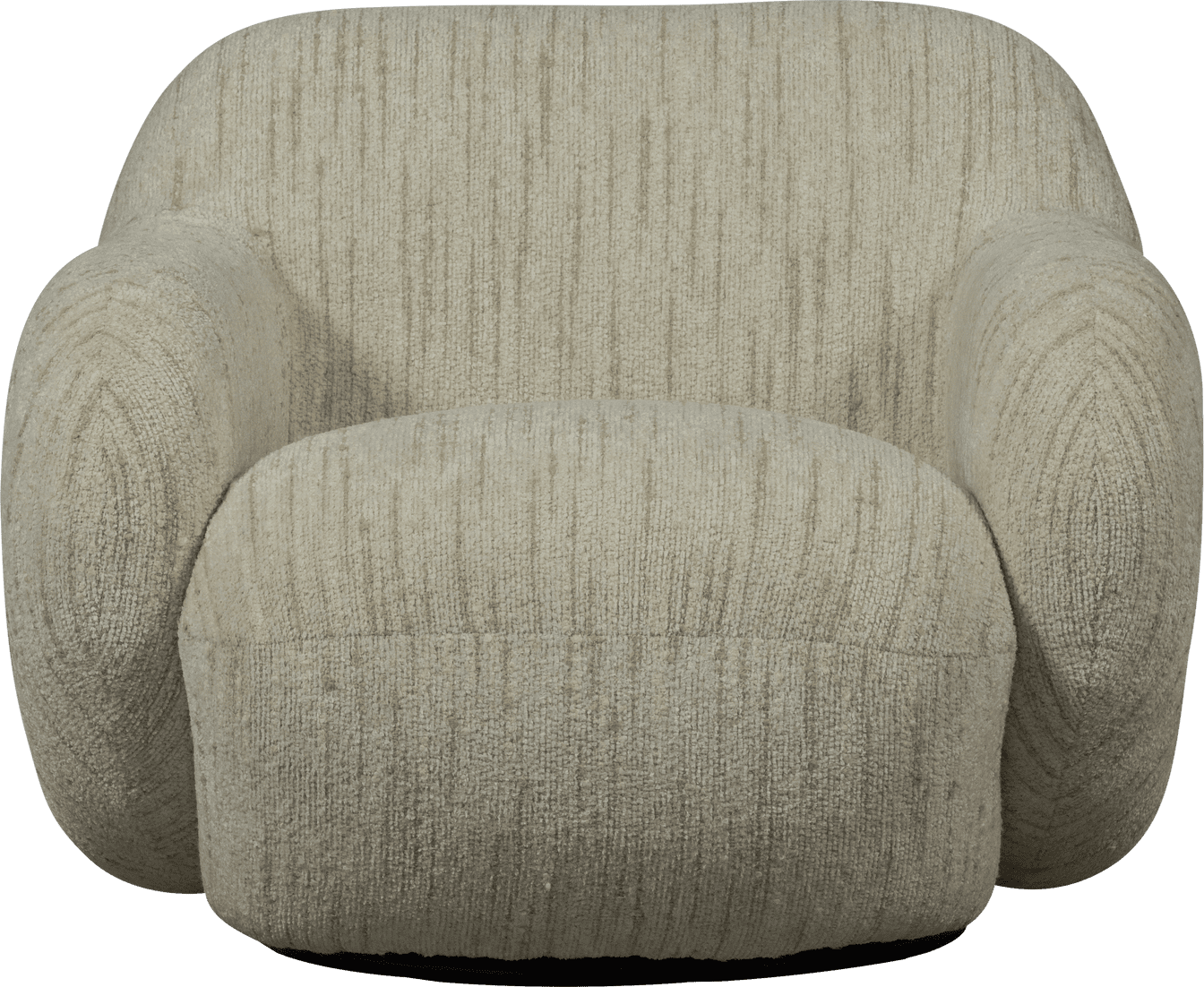 WOOOD Folke fauteuil chenille naturel melange Naturel Fauteuil