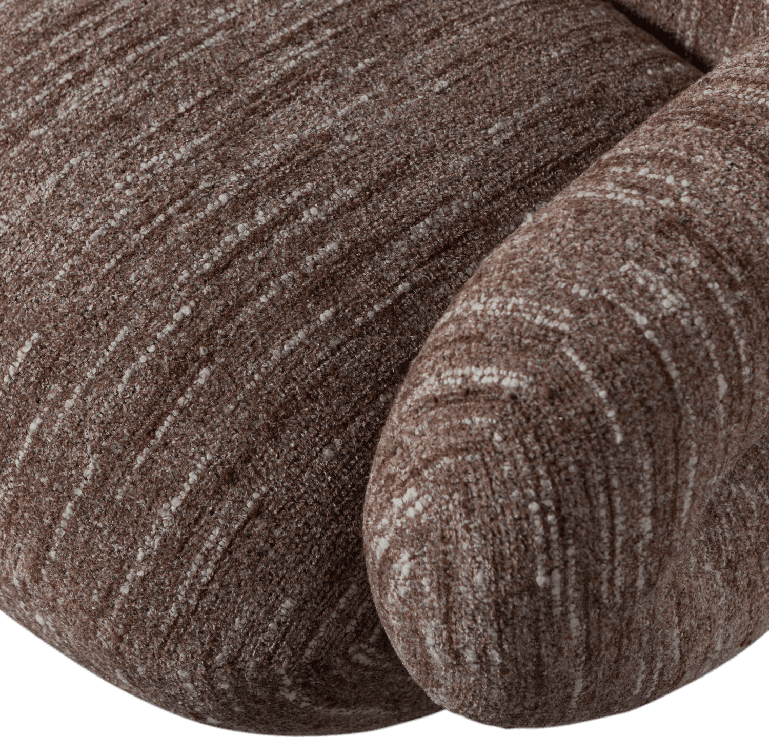 WOOOD Folke fauteuil chenille oudroze melange Blauw Fauteuil