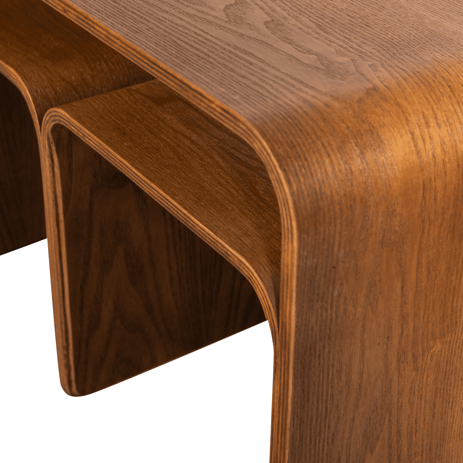 WOOOD Frey multifunctionele bijzettafel walnoot Bruin Bijzettafel
