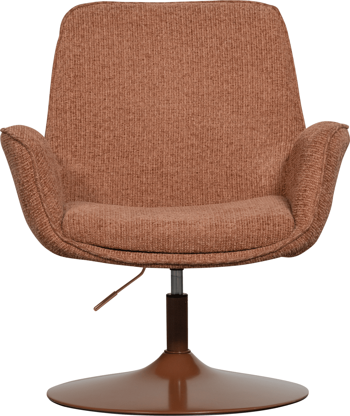WOOOD Marten in hoogte verstelbare fauteuil oranje Oranje Fauteuil