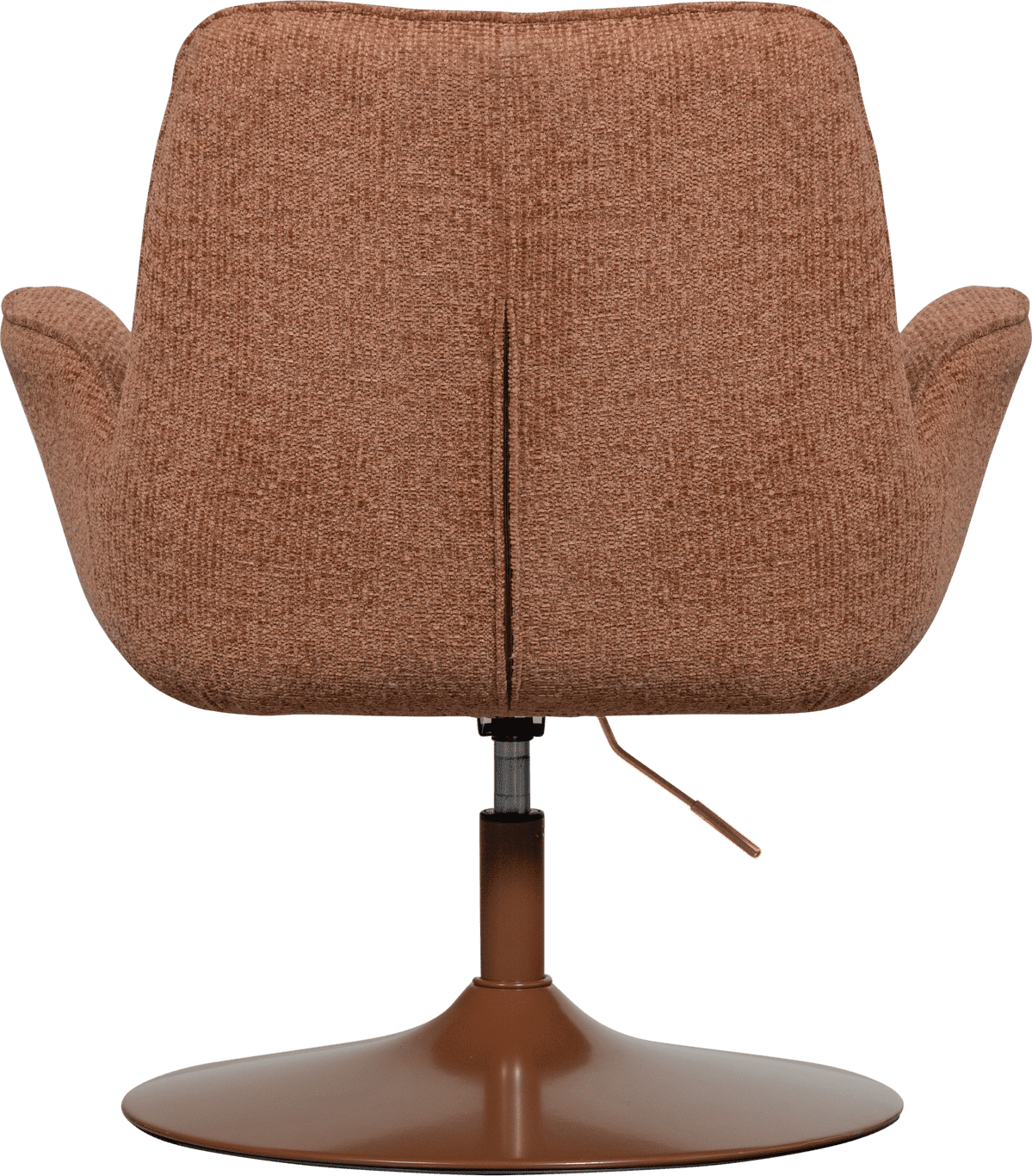 WOOOD Marten in hoogte verstelbare fauteuil oranje Oranje Fauteuil