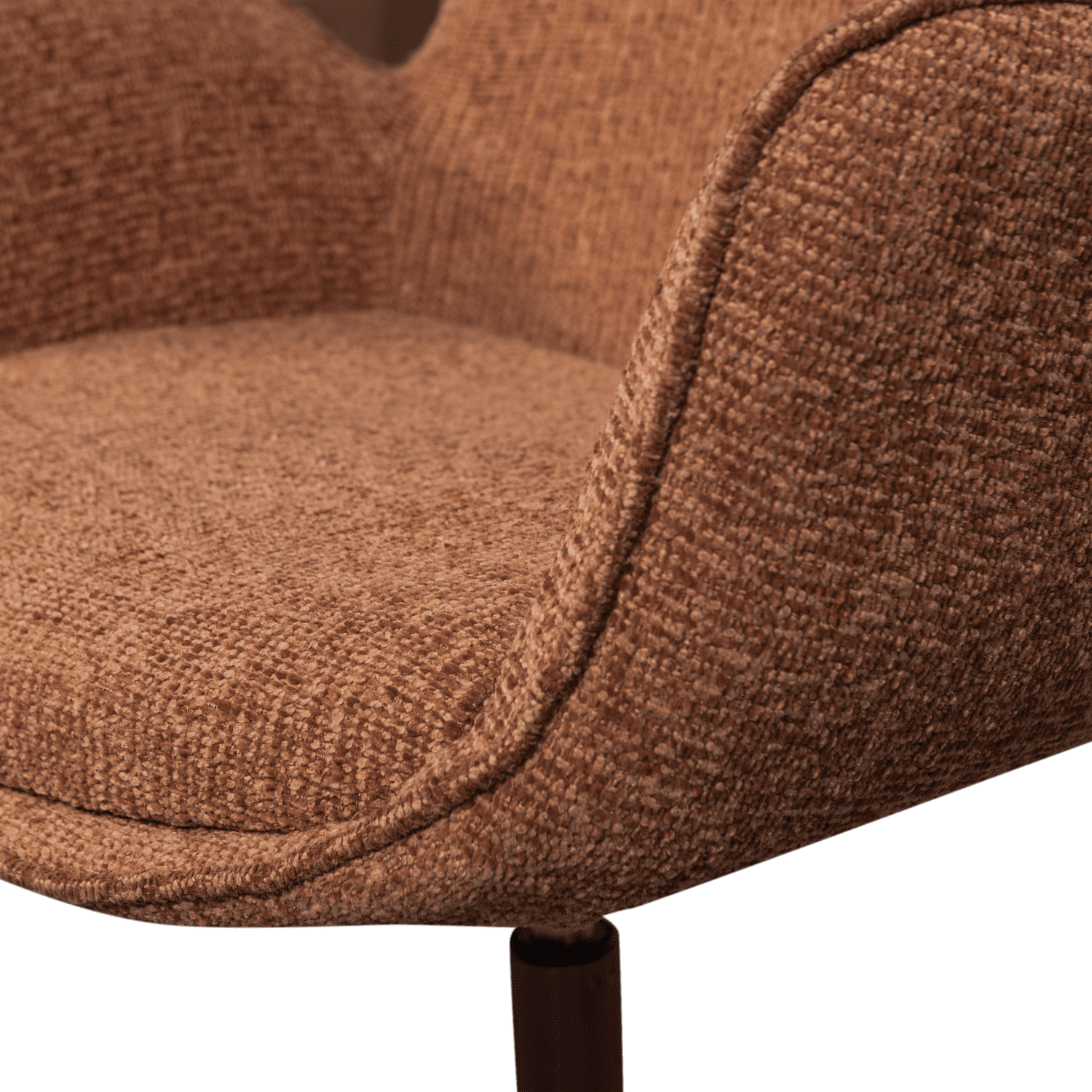 WOOOD Marten in hoogte verstelbare fauteuil oranje Oranje Fauteuil