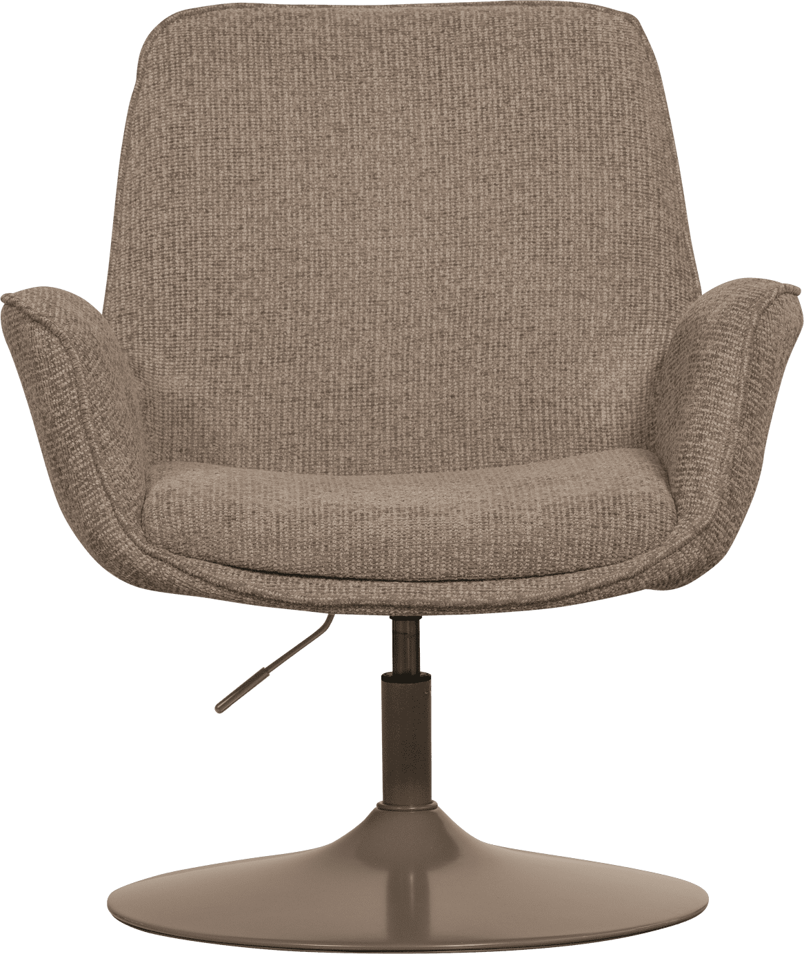 WOOOD Marten in hoogte verstelbare fauteuil zand Beige|Bruin Fauteuil
