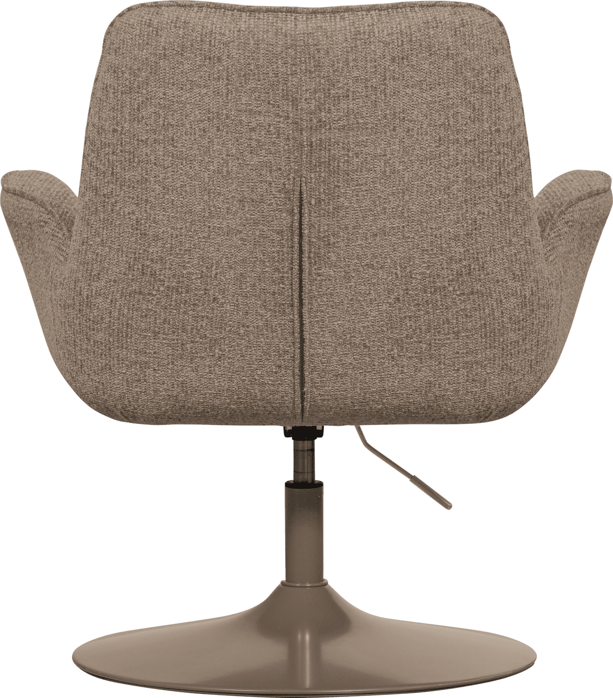 WOOOD Marten in hoogte verstelbare fauteuil zand Beige|Bruin Fauteuil