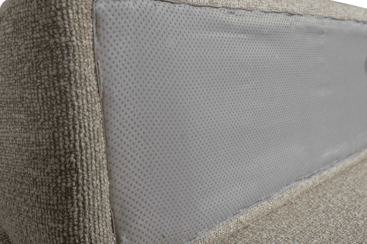 WOOOD Sterck fauteuil met verplaatsbare rugleuning naturel Naturel Fauteuil
