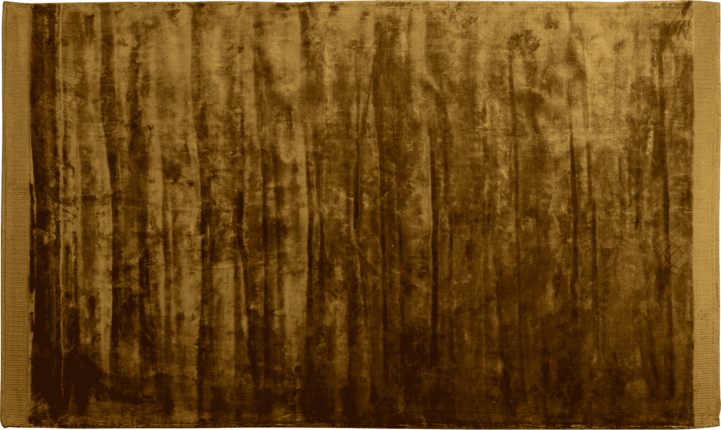 WOOOD Tammo vloerkleed 200x300cm honinggeel Geel Vloerkleed