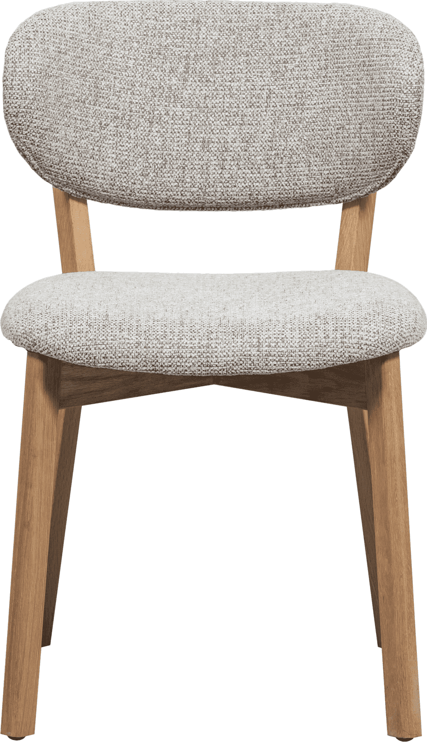 WOOOD Udar eetkamerstoel met houten frame naturel Naturel Eetkamerstoel