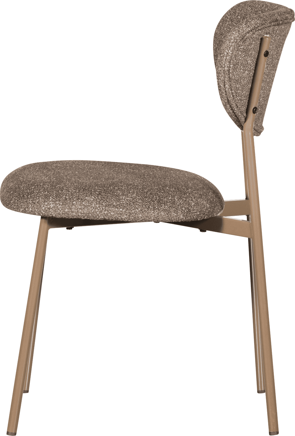 WOOOD Valor eetkamerstoel zand Beige|Bruin Eetkamerstoel