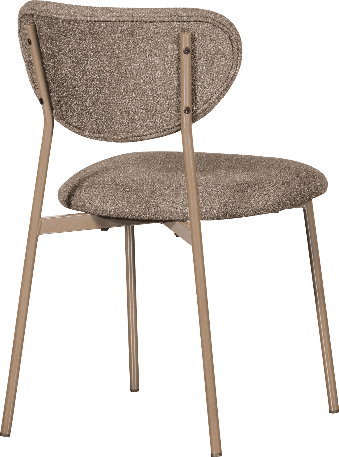 WOOOD Valor eetkamerstoel zand Beige|Bruin Eetkamerstoel