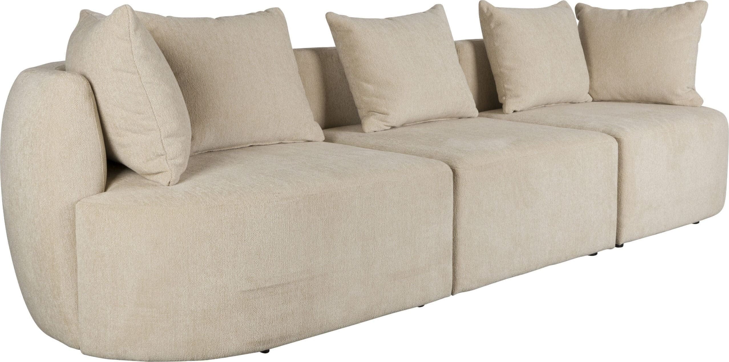 Bank Rocca 4.5 Seater Latte - Afbeelding 2