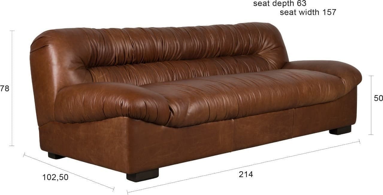 Bank Douglas Wax Leather Chocolate - Afbeelding 10