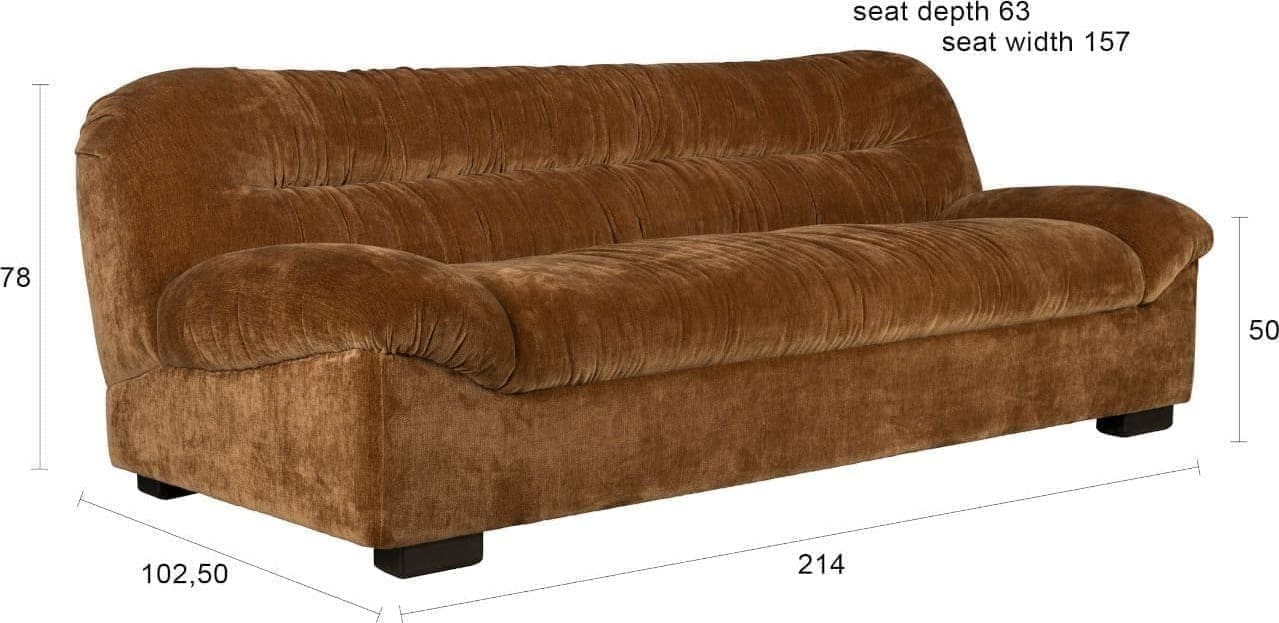 Bank Douglas Cognac - Afbeelding 14
