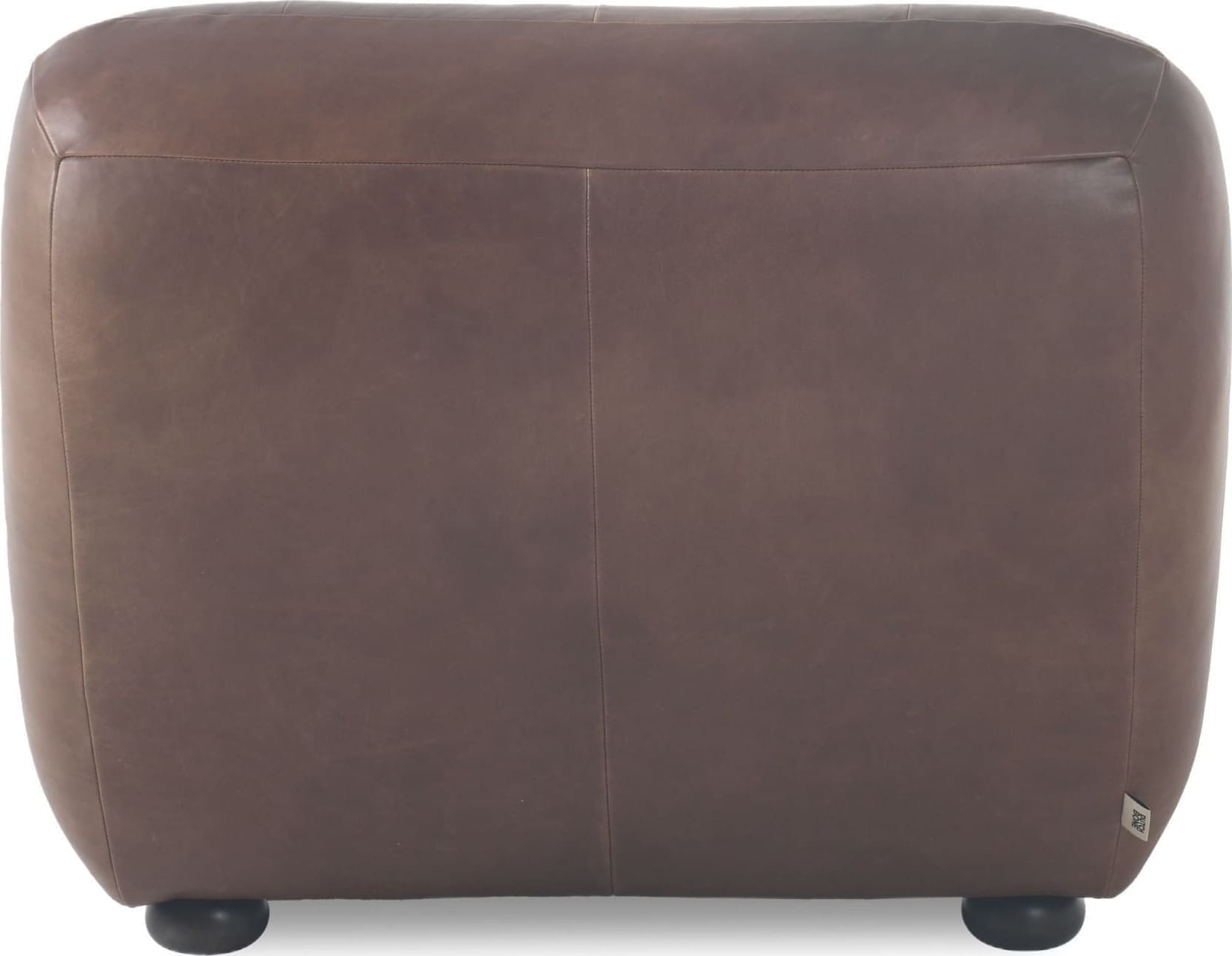 Fauteuil Wyatt Wax Leather Chocolate Dutchbone