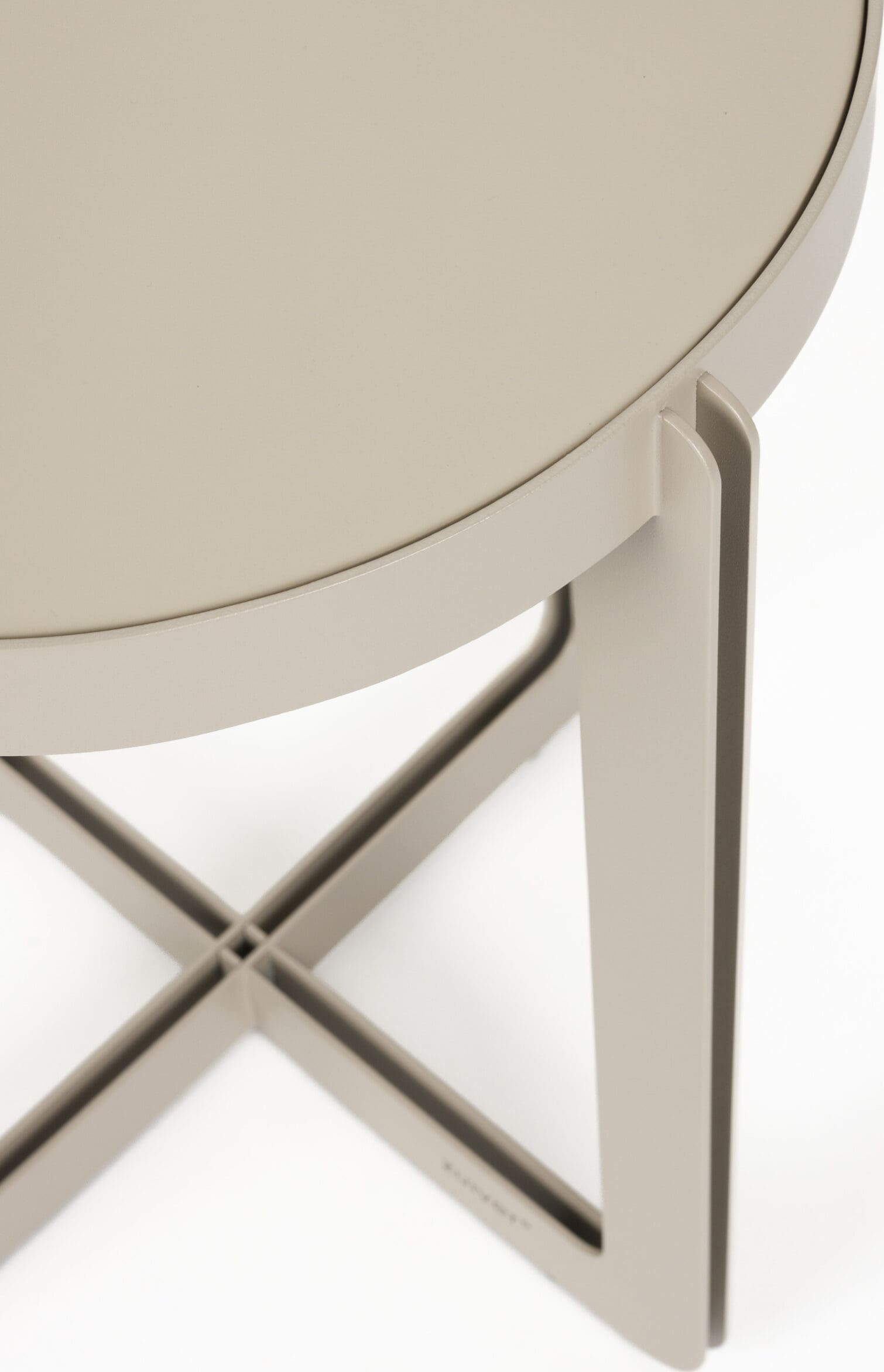 Bijzettafel Centre Beige - Afbeelding 4