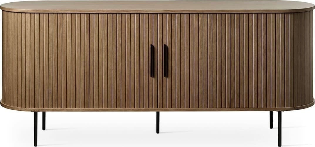 Feelings Wonen meubelen Philou dressoir smoked oak 180cm Bruin Dressoir
