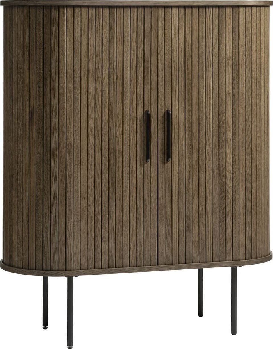 Feelings Wonen meubelen Philou wandkast smoked oak Bruin Bergkast