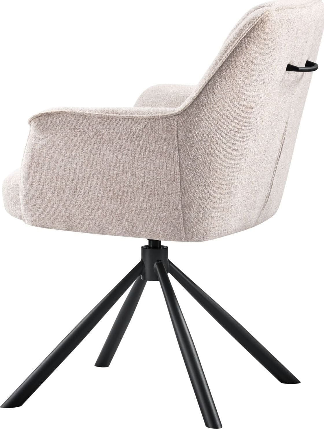 INHOUSE Eetkamerstoel Masanto beige Beige Eetkamerstoel