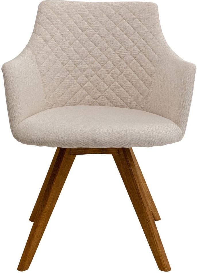 Swivel Armstoel Coco Wood Cat 1 Ind. Kare Design Armstoel 29001