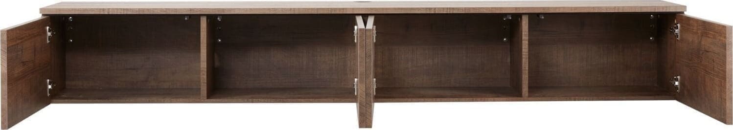 Profijt Meubel Tv-meubel Selero 241 cm bruin Bruin Tv-meubel|Tv-dressoir