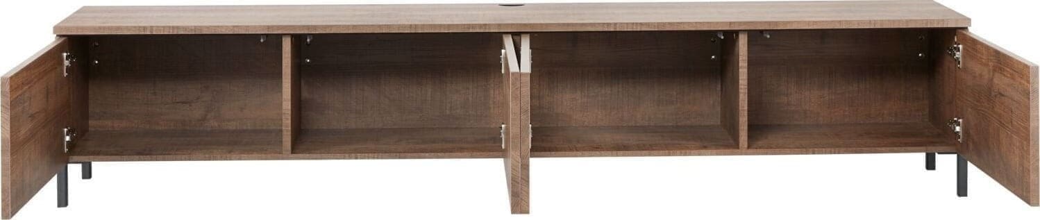Profijt Meubel Tv-meubel Selero 241 cm bruin Bruin Tv-meubel|Tv-dressoir