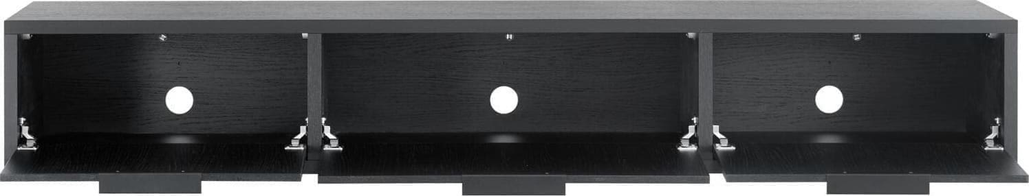 Profijt Meubel Tv-meubel Verdio 206 cm zwart Zwart Tv-meubel|Tv-dressoir