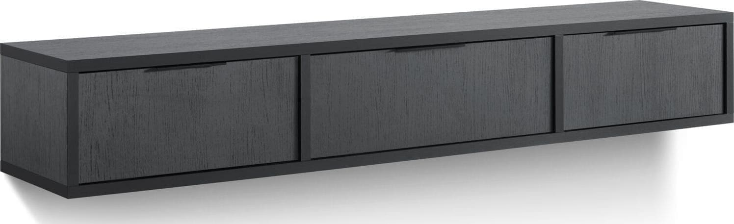 Profijt Meubel Tv-meubel Verdio 206 cm zwart Zwart Tv-meubel|Tv-dressoir