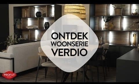 Profijt Meubel Tv-meubel Verdio 206 cm zwart Zwart Tv-meubel|Tv-dressoir