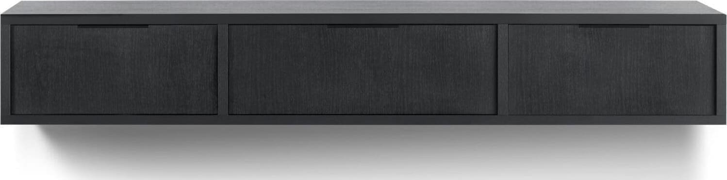 Profijt Meubel Tv-meubel Verdio 206 cm zwart Zwart Tv-meubel|Tv-dressoir