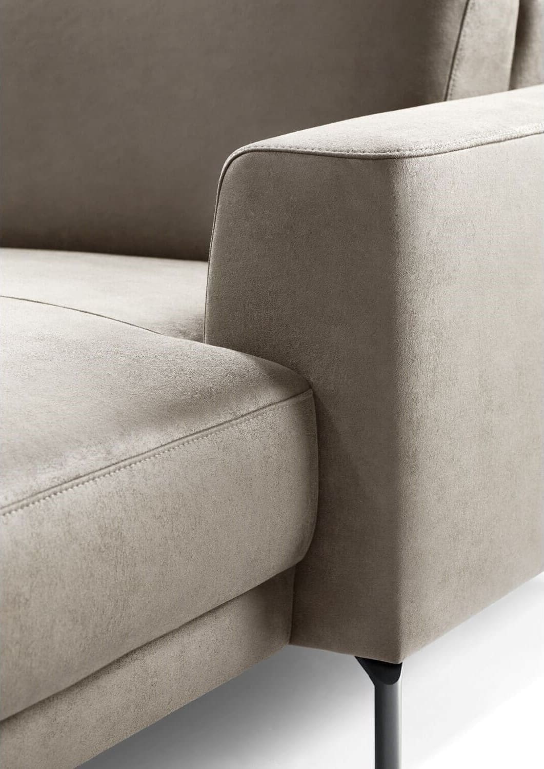 Pronto Wonen Hoekbank links Moscato traagschuim grijs relaxfunctie Grijs Hoekbank